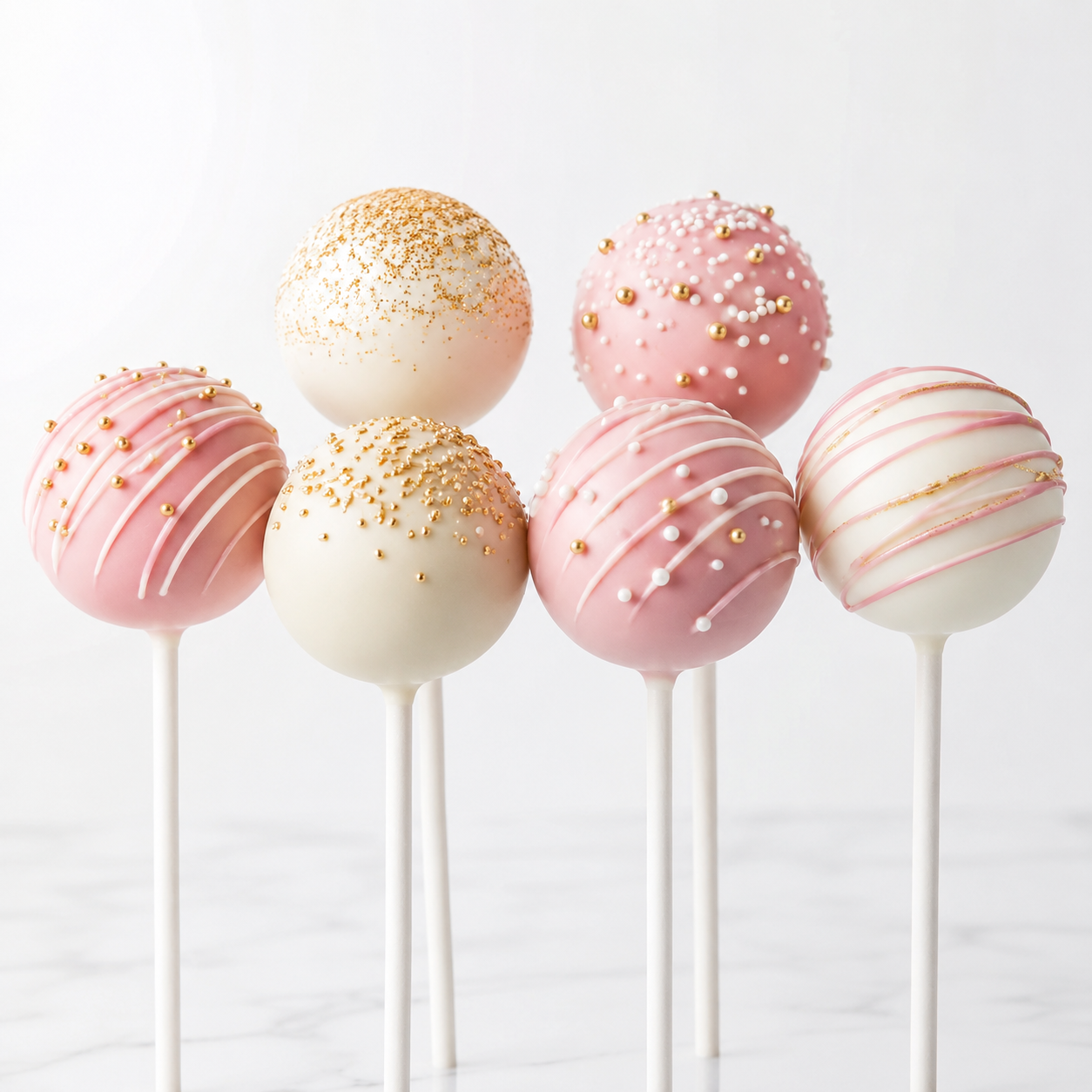 6 Cake Pops